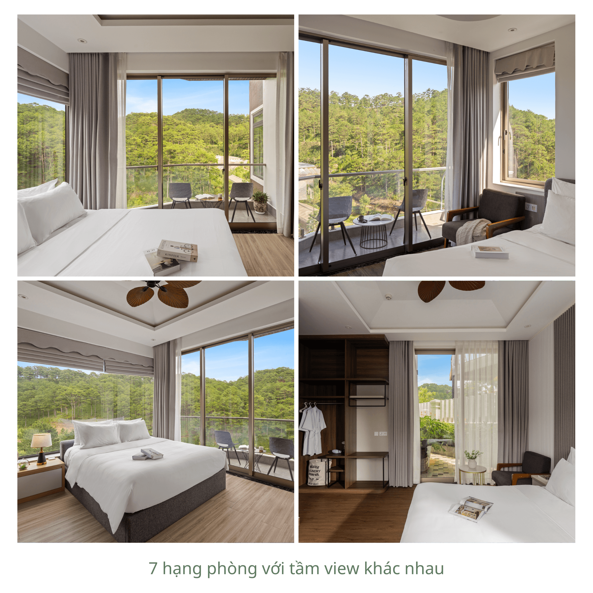 Phòng Pine Pool Hotel góc thực tế 2